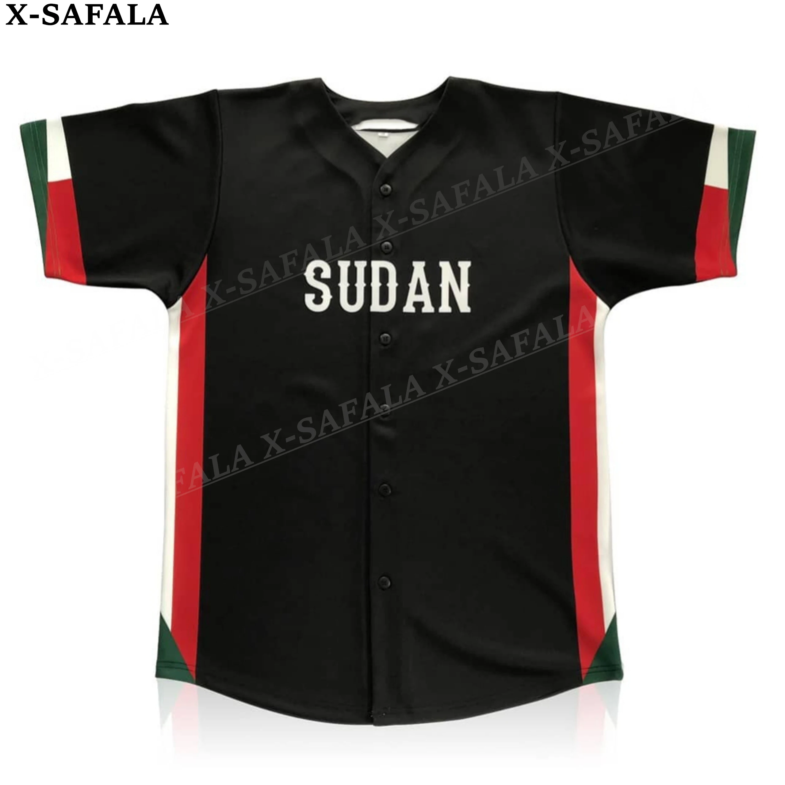 

Футболка Мужская/Женская бейсбольная с 3D-принтом, рубашка в стиле хип-хоп, большие размеры, с принтом в виде флага страны любви, Судана, уличная одежда, лето