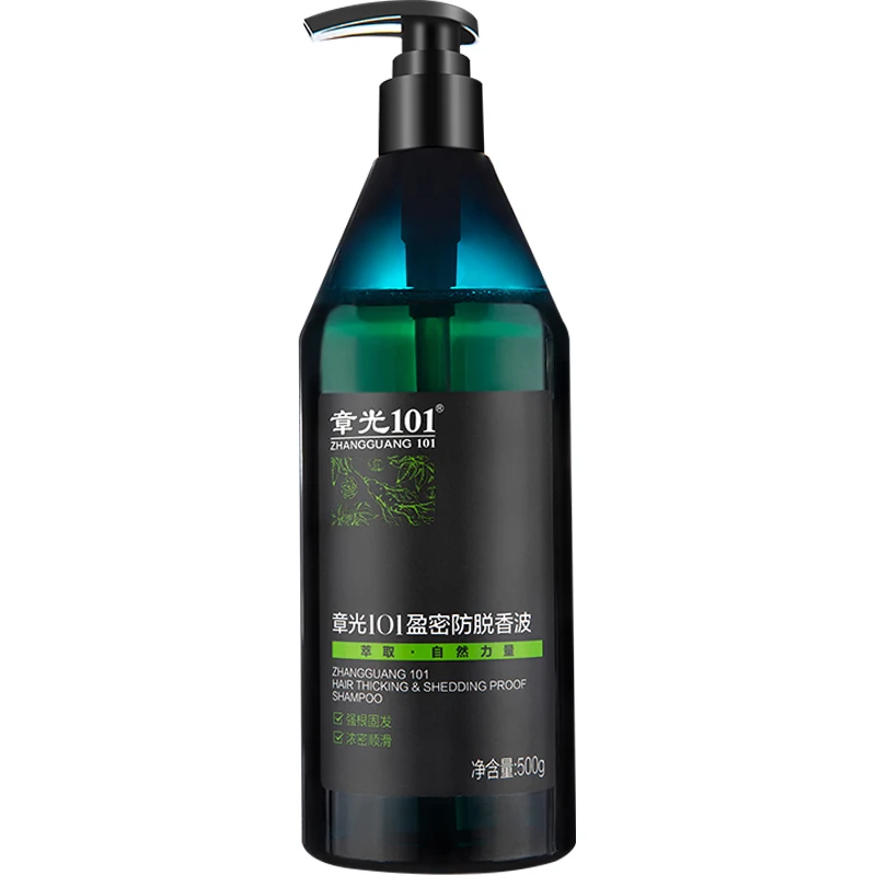Hair Care Products Zhangguang 101Hair Thickening Shedding proof Shampoo 500g Firming Root Thick Smooth Against Anti Hair Loss Shampoo