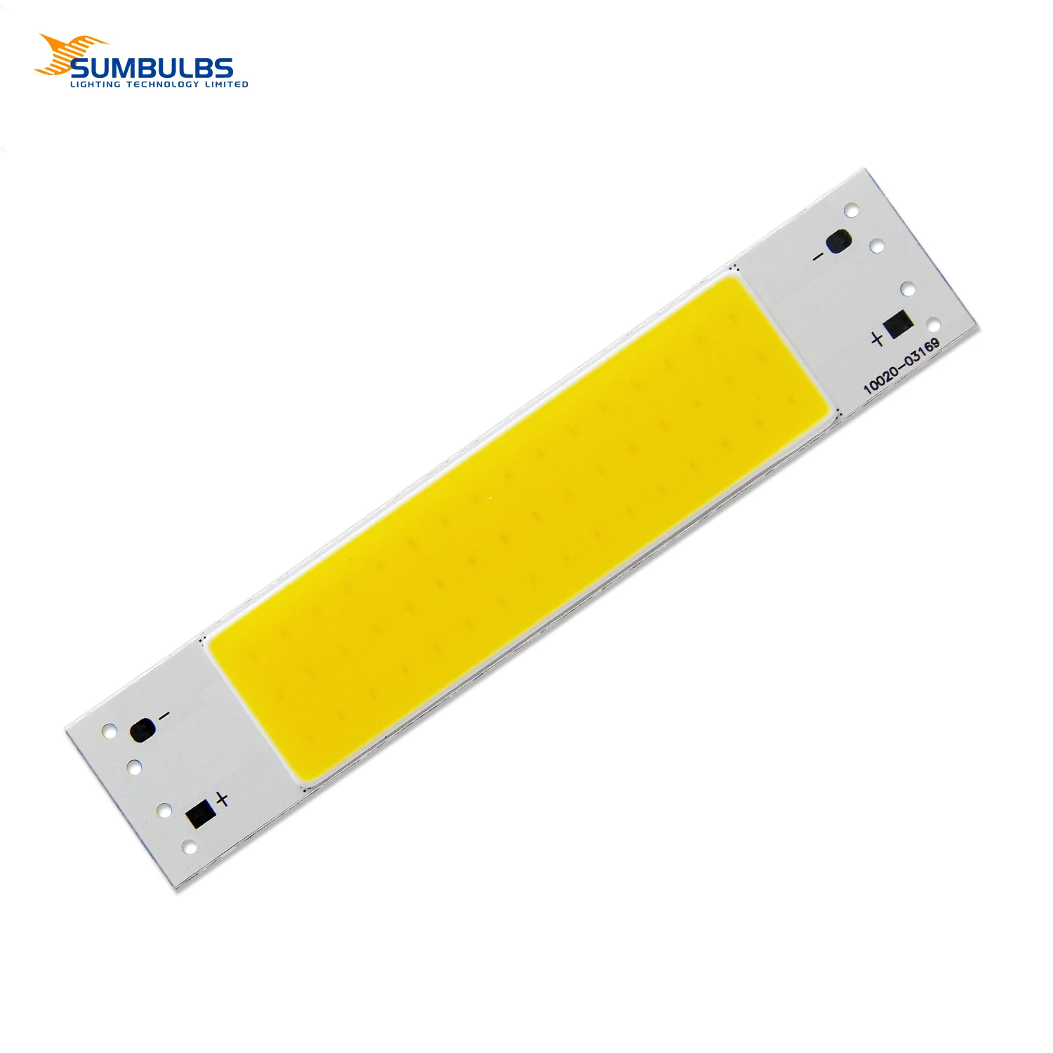 [SUMBULBS] DC 9V COB Module Hard Strip Bar LED Bulb Light Source 10x2cm ...