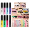 8 Color Eyeliner Liquid Pencil Waterproof Easy To Wear Make Up Matte Eye Liner Blue Pink Green White Black Purple Yellow Eyliner 5