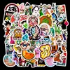 50pcs Dragon Ball Stickers Pack Waterproof Anime Stickers Laptop Skin Cute Phone Case Kawaii Packaging Art Supplies Stationery 1