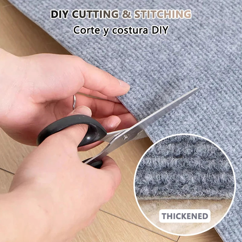 Cat Scratching Post Cat Scraper Multifunctional Cat Supplies Self-adhesive Claw Sharpener Trimmable Scratching Post Tree Tower Toy Accessories