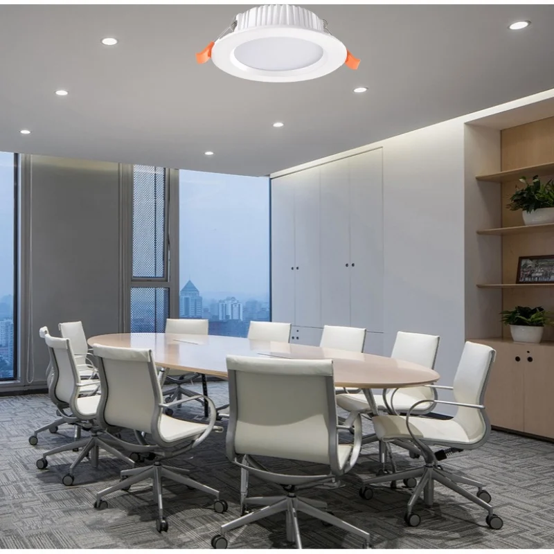 Dimmable 5W-36W LED Ceiling Lamp Recessed SMD Downlight 24W 30W AC85-260V For Living Room and Shopping Mall Lighting
