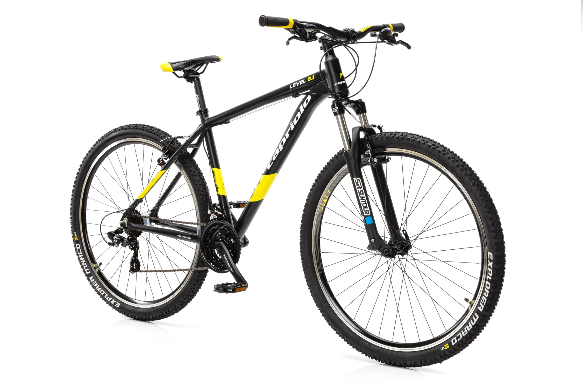 Велосипед CAPRIOLO MTB LEVEL 9.1 рама алюминий 19'' колёса 29'' (чёрный