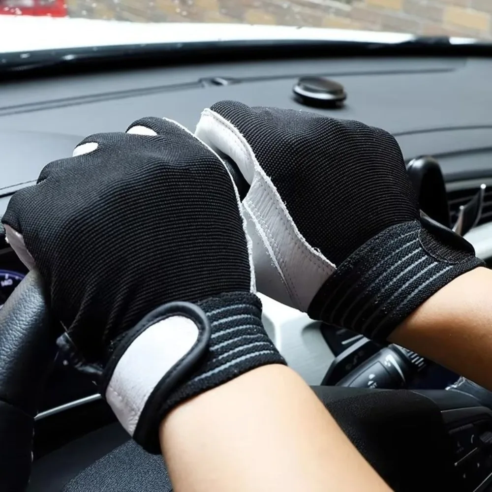 Gants Nitrile Jetables Noirs et Blancs - Lot de 100 - Tailles M, L, XL