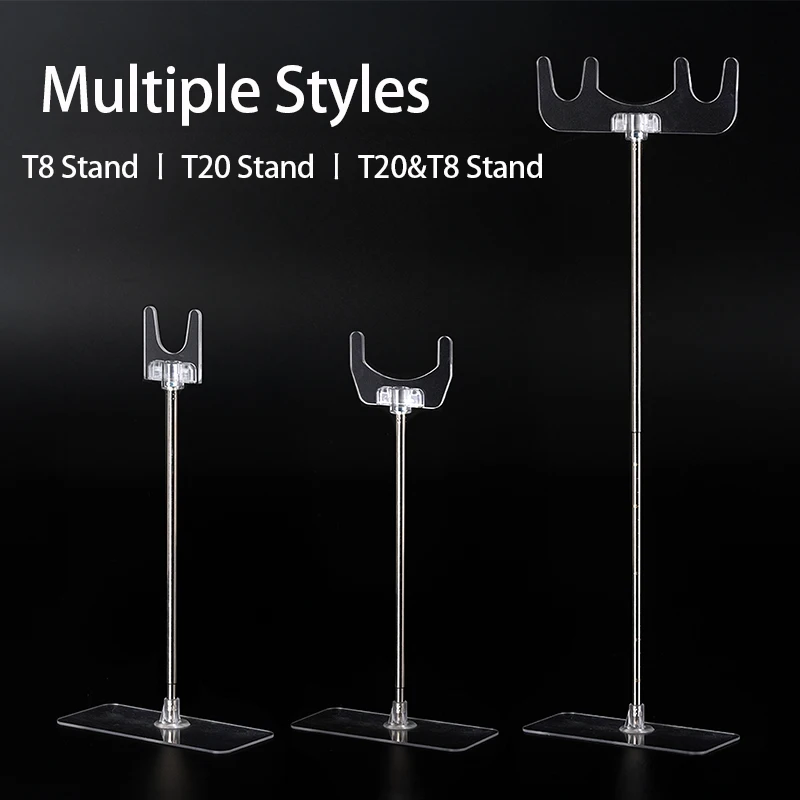 Height-Adjustable Grow Light Stand for Succulents Compatible with T8/T20 Tubes Single/Three-Row Design