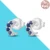 925 Silver Charm Double Hoop Earrings Fit Original Brand Charms Diy Fine Jewelry Women Gift For Fine Earring Making 40