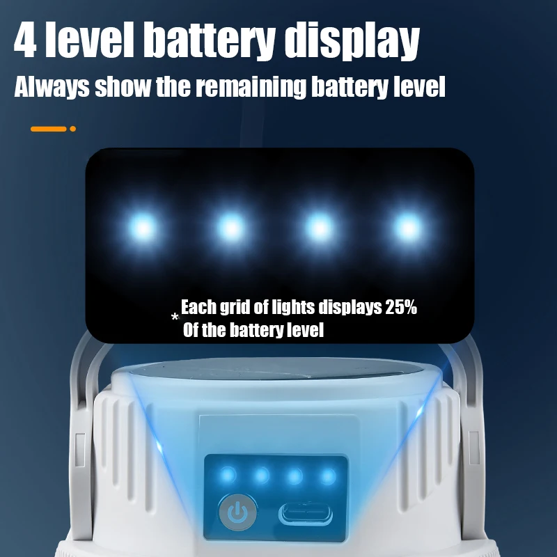 Solar LED Camping Lantern 4