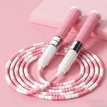 Adjustable Bamboo Jump Rope 1