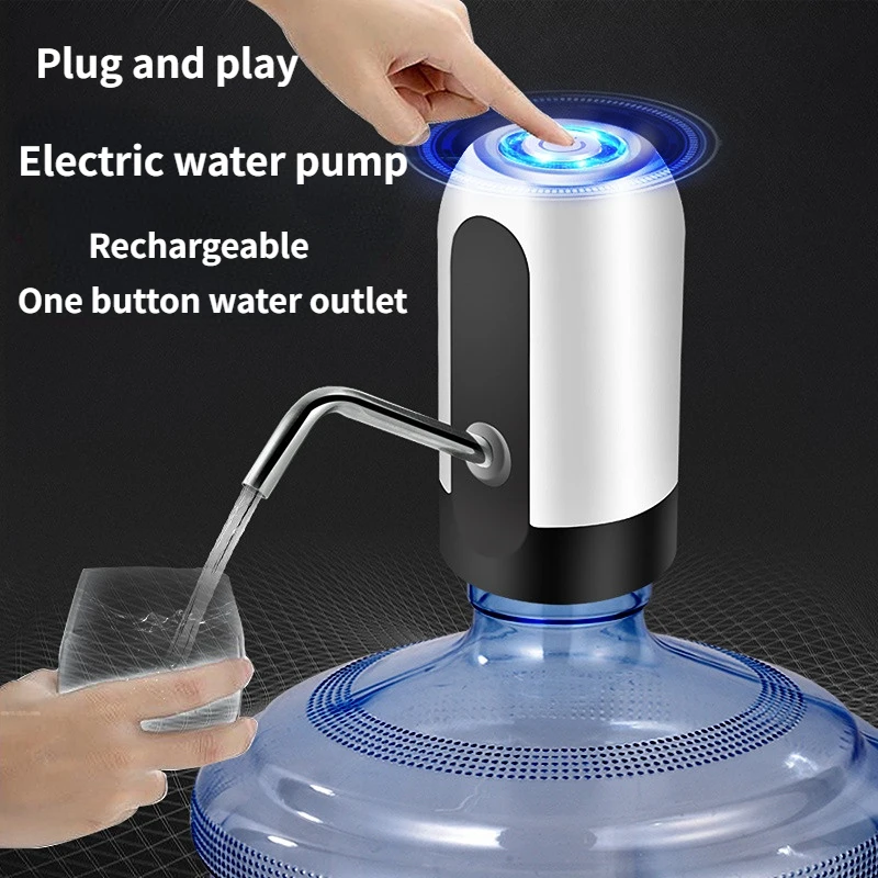 Mineral Spring Barreled Water Pumper Electric Water Dispenser Bucket  Presser Water Suction Device Automatic Water Presser - AliExpress