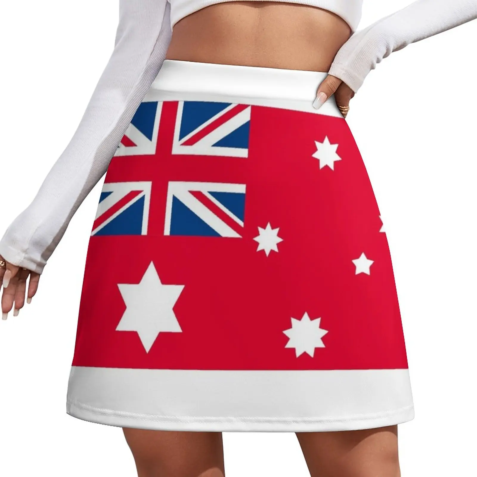 Australian 1901 Federal Red Ensign 180 x 120 cm Mini Skirt short skirts for women women's clothing korea stylish