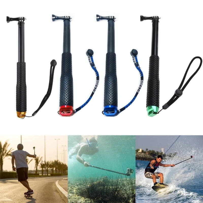 Camera Tripod 36" Extended Alloy Monopod for Go 10 9 8 7 6 5 4 3+Extendable Handheld Selfie Stick New
