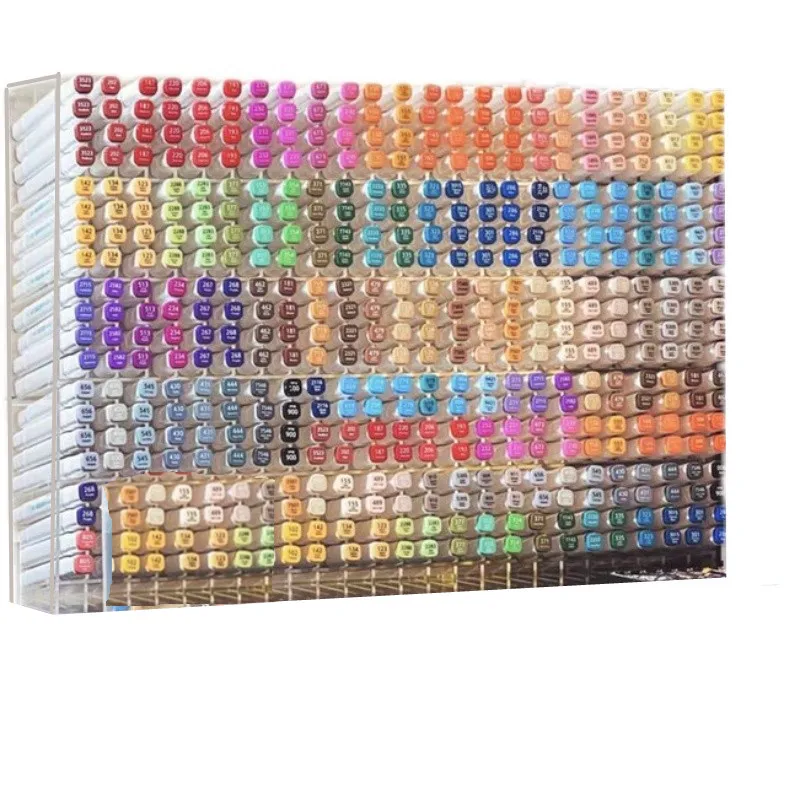 Marker Holder Stationery Storage Box Desk Organizer for Pens Pencils