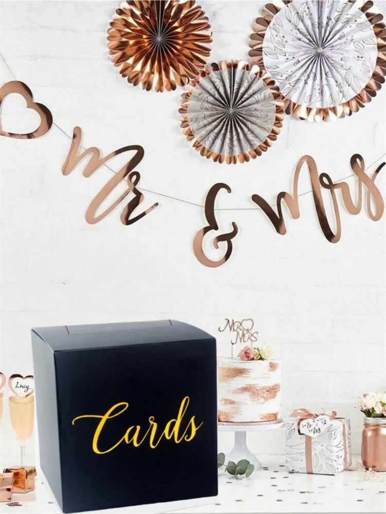 Gift Card Box 1pc With 10 Cards For Birthday Wedding Retirement