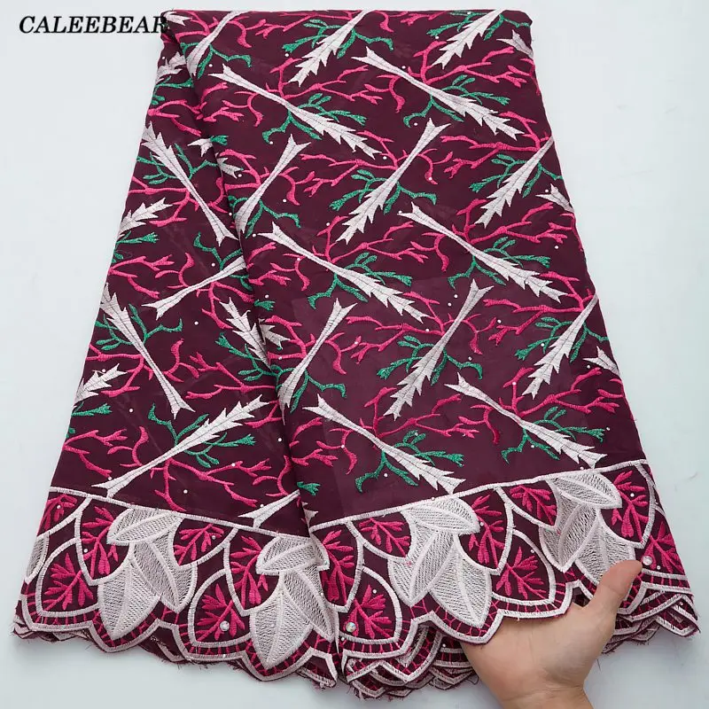 

Африканская вуаль, кружевная ткань 2022, высококачественное кружево, вышивка, швейцарская вуаль, кружево в Швейцарии, нигерийские хлопковые кружевные ткани S2806