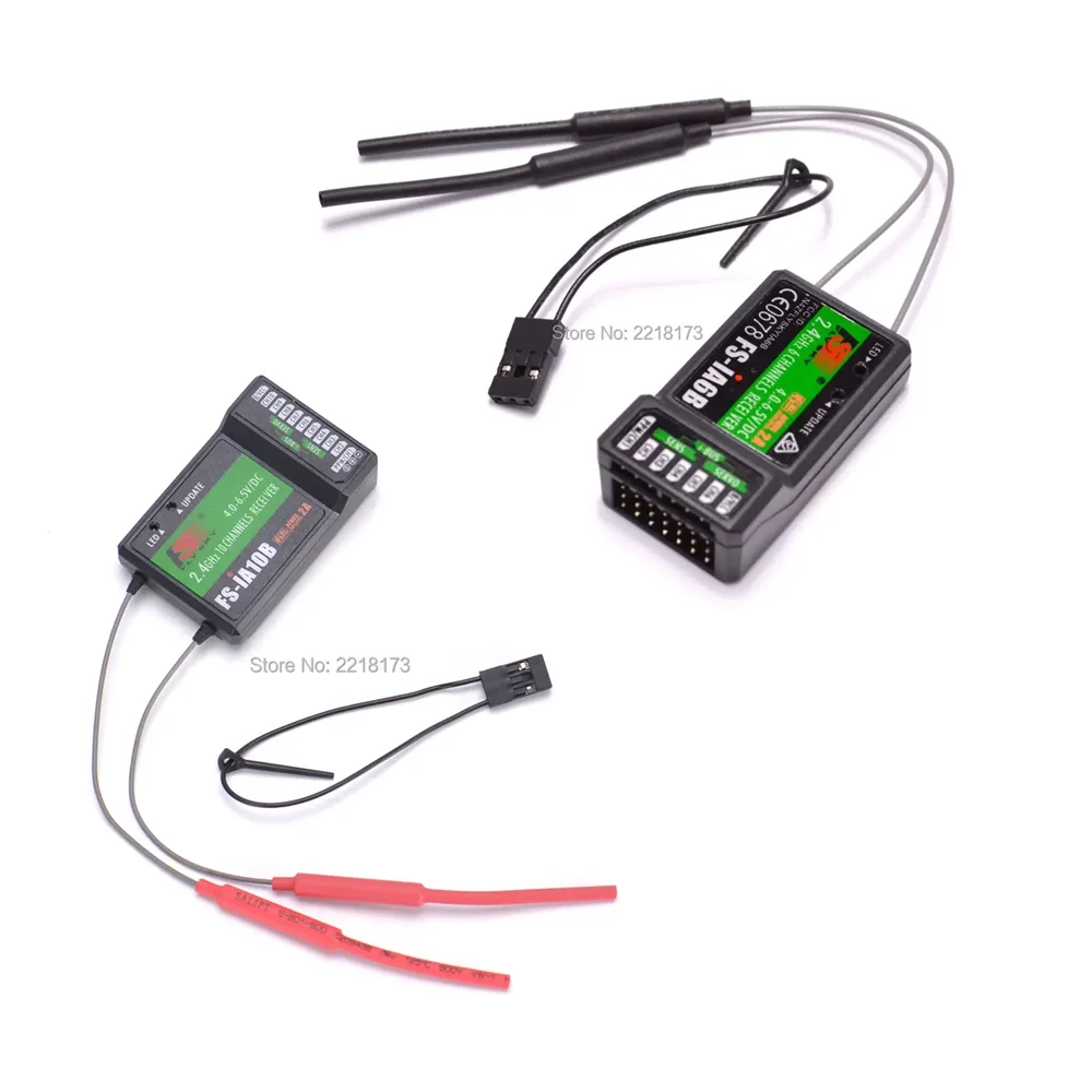 FLYSKY FS-i6X FS i6X 10CH 2.4GHz AFHDS 2A RC Transmitter With iA6B or iA10B Receiverfor Drone Airplane 5