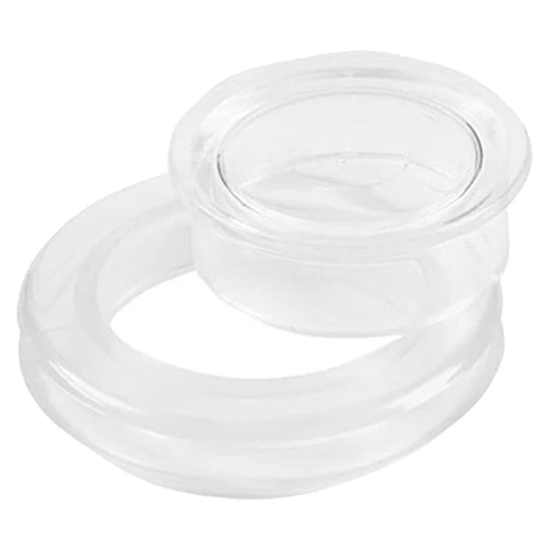 Outdoor Garden Patio Table Sunshade Silicone Clear Sun Umbrella Hole Ring With Cap Sleeve