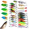 Bass Fishing Set Fishing Gear And Equipment Fishing Lures Accessories Kit Realistic Fishing Lures For Bass Saltwater Bait Lure 1