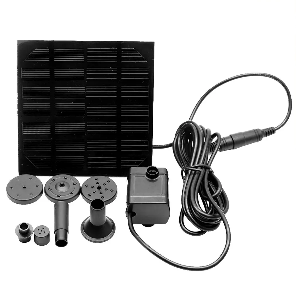 Pompa Solare Dello Spruzzatore Dello Spruzzatore Dell'Acqua Del Giardino Dello Stagno Dello Stagno Dello Stagno Della Fontana Alimentata Pannello Sola