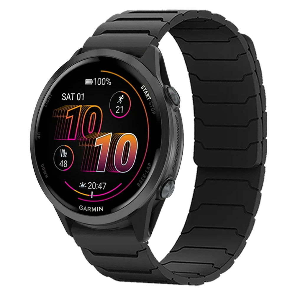 Silicone Magnetic Strap - Enhanced Comfort and Style Bracelet with Versatile Sizing Options