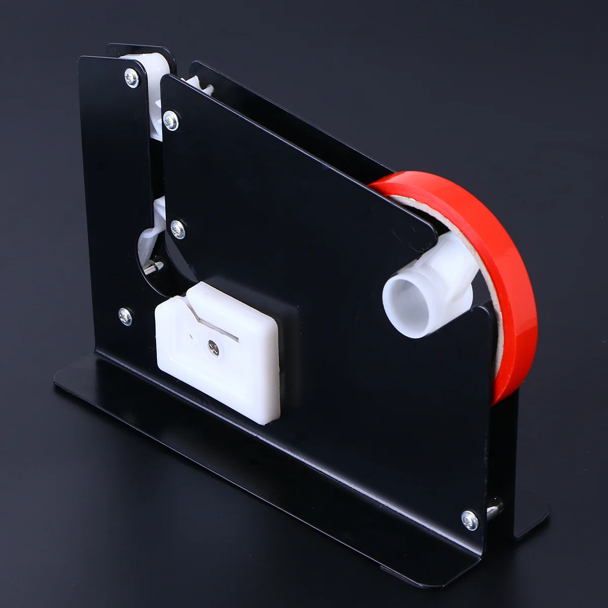 

Metal Bag Neck Sealer Tape Dispenser With Tape 12mm for Shop Supermarket