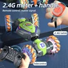 2.4G Gesture Sensing Deformation Remote Control Car 4WD Off Road Vehicle Hand Control Finger Twist Car children Car Toy Gift 1