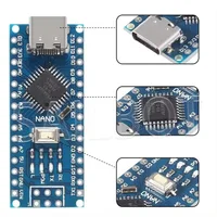 10-1PCS Nano 3.0 With the bootloader compatible controller CH340 USB driver Mini / Type-C / Micro 16Mhz ATMEGA328P for Arduino - Image 2