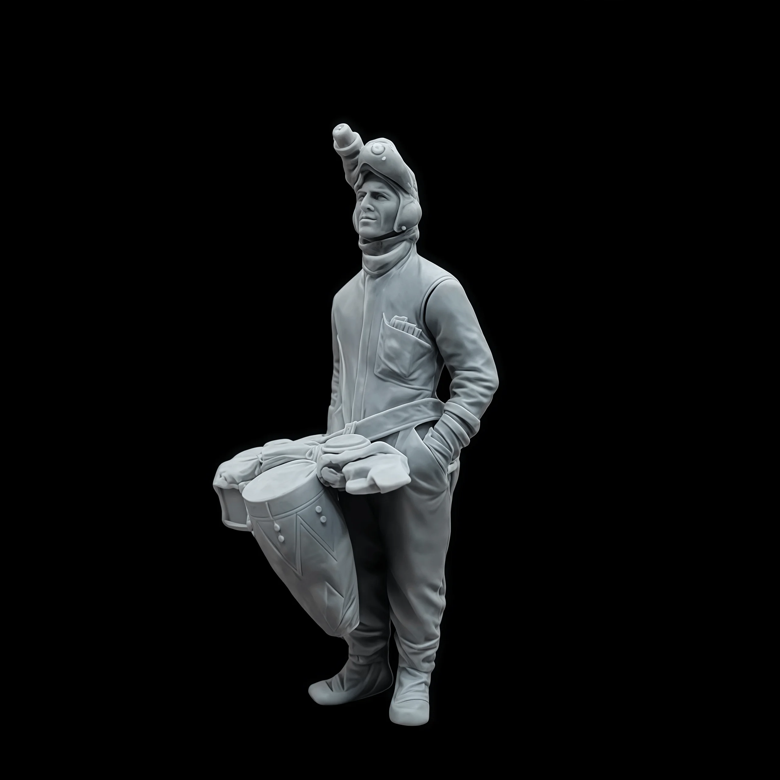 1:20 캐스팅 레진 모델 조립 키트, GK, 밴드 리듬 디스럽터, 도색되지 않은 제품은 조립이 필요합니다.