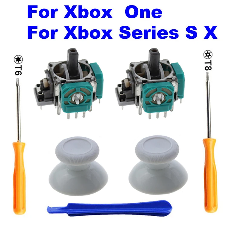 Dual 3D Analog Joystick and ThumbStick Sensor Module Set