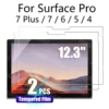 Tempered Glass Film for Surface Pro 7 Plus / Pro 7 / Pro 6 / Pro 5 / Pro 4 (12.3 inch) Screen Protector 9H Hardness 2.5D 12.3" 1