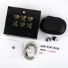 SIMGOT EW300 1DD+1Planar+1PZT Hybrid Driver IEM HIFI Earphones with Detachable Nozzles Silver-Plated OFC IEM Cable for Musician 5