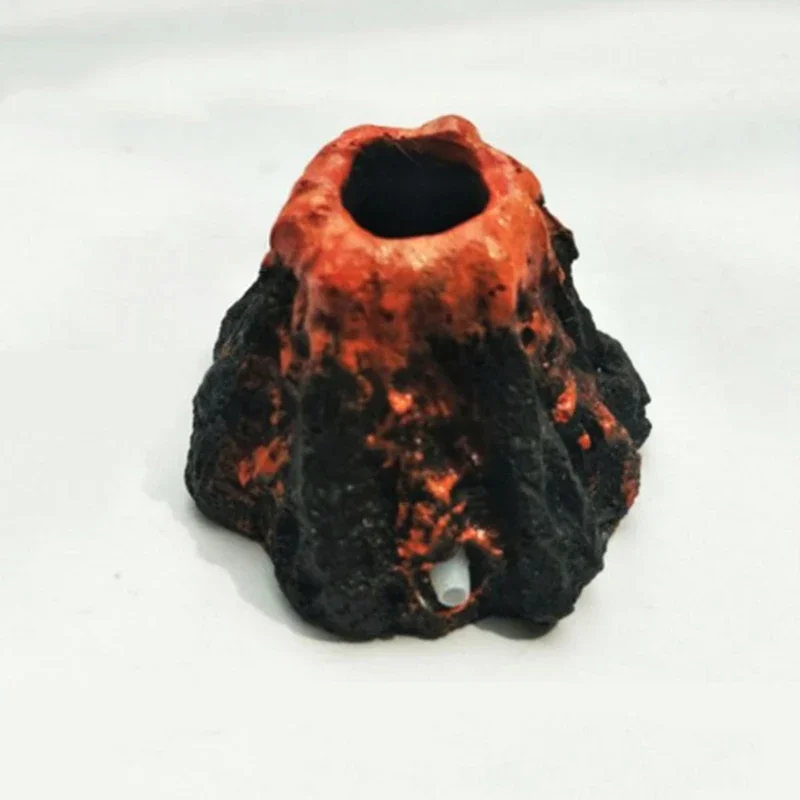 Volcanic Aquarium Stone For Decoration, Bubble Aerator For Precious Fish, ABS Volcanic Motor With Aeration Stone, 1 Piece