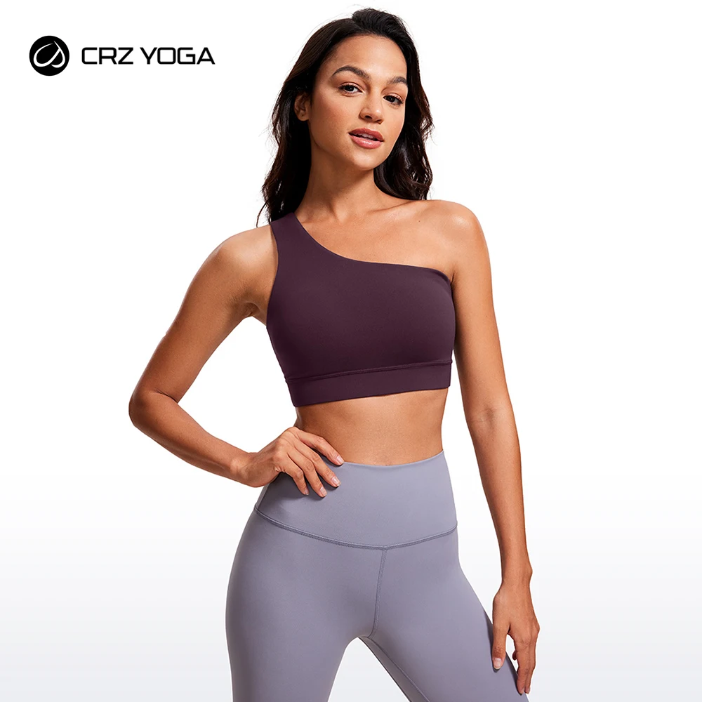 CRZ YOGA - Sujetador deportivo de yoga para mujer, correas ajustables, –