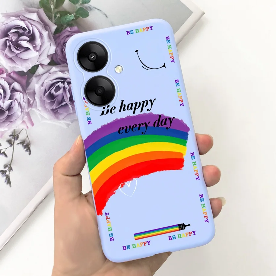 2023 Fashion Pattern Soft Silicone Phone Back Cover