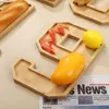 Large Wooden Number Charcuterie Board Fillable Decorative Number Food Tray Practical Wood Number Serving Tray 3