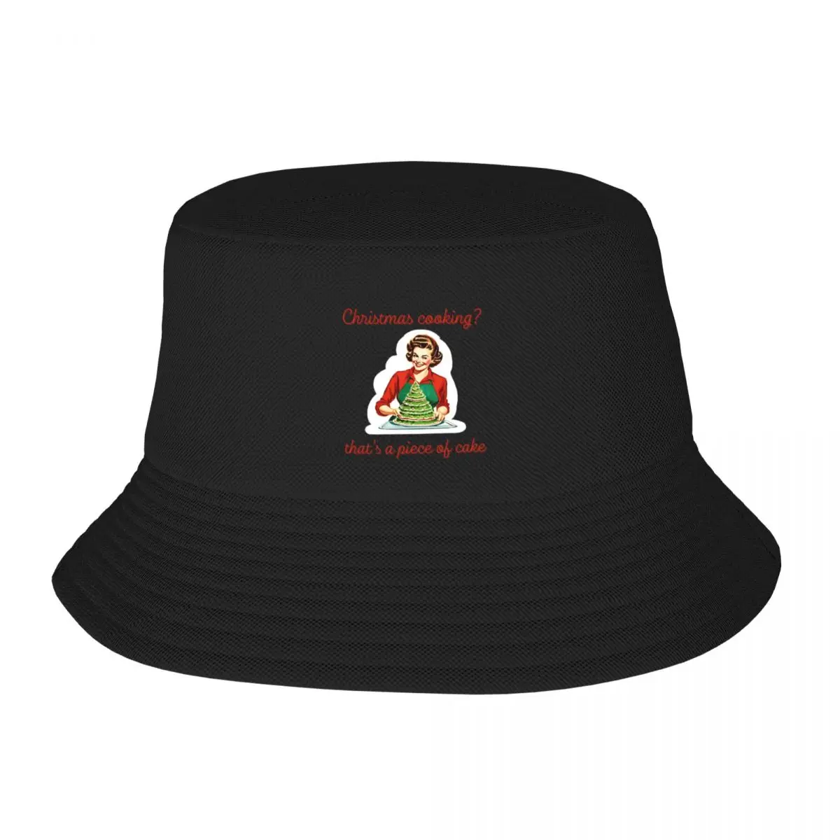 

Christmas tree cake Bucket Hat New In Hat Hood Sunhat Cap Men's Women's