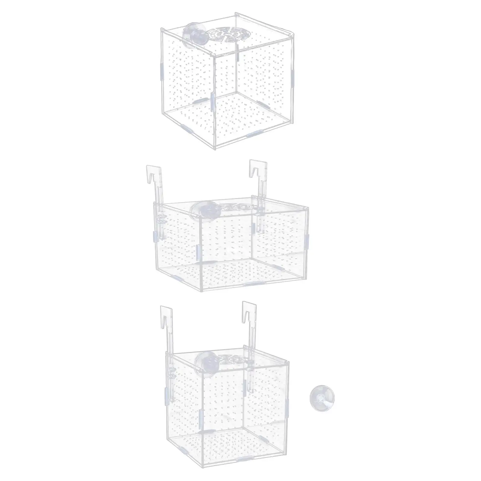 Aquarium Isolation Box Fish Breeding Holder