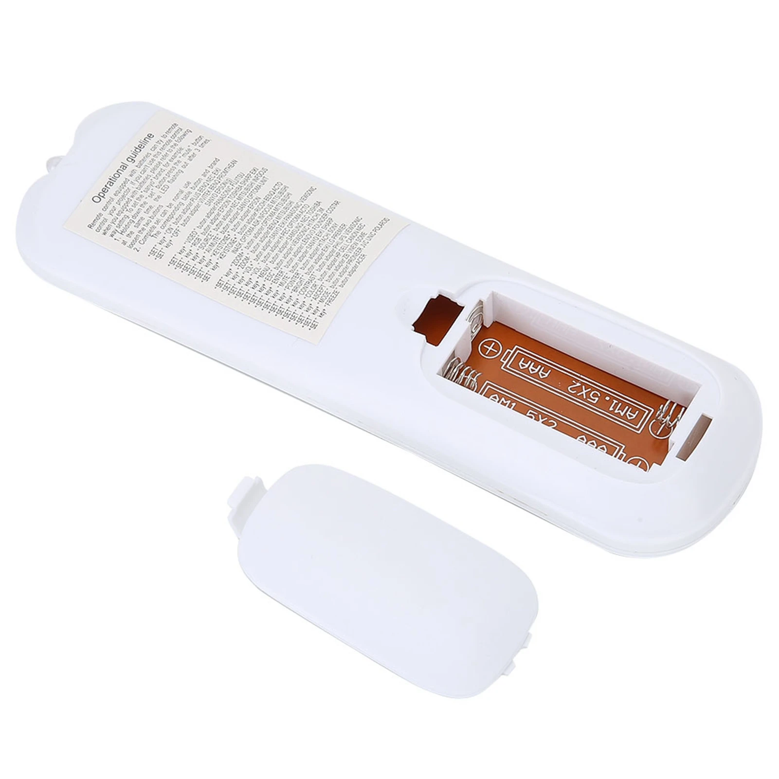 Projector Remote Contol Projector Remote Remote Control Replacement White Remote Control Controller Replacement for Projector