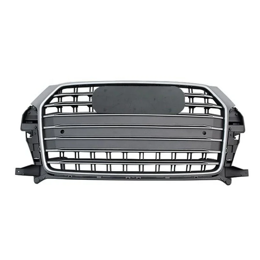 

Front Bumper Grill Center Grille for Audi Q3/SQ3 2016 2017 2018 (Refit for RSQ3 Style) car accessories