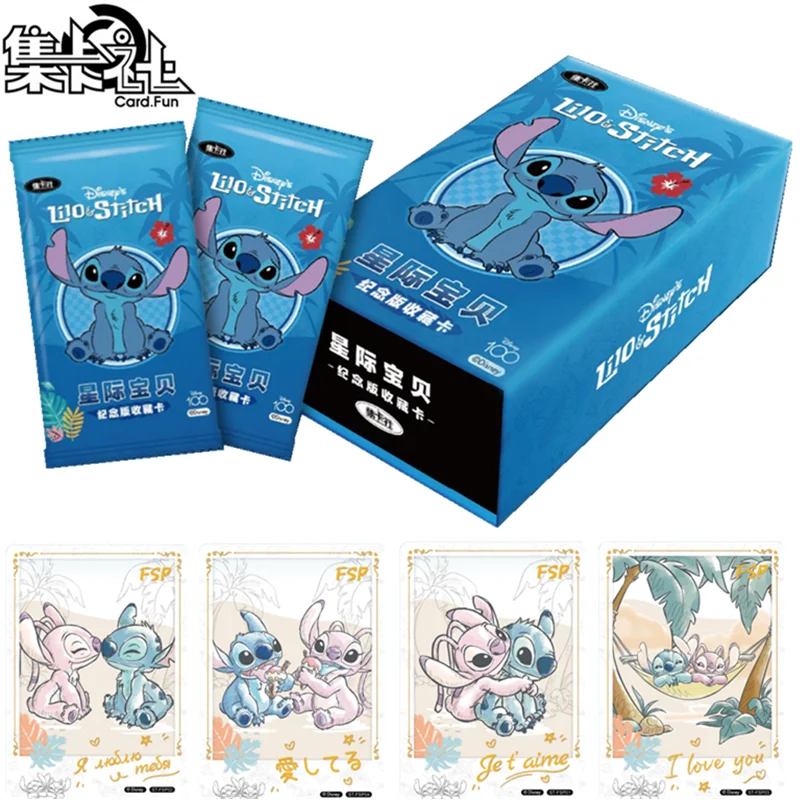 

Card.fun Original Lilo & Stitch Commemorative Collection Card SP SSP Rare Limited Animation Game Card Toy Gift for Children