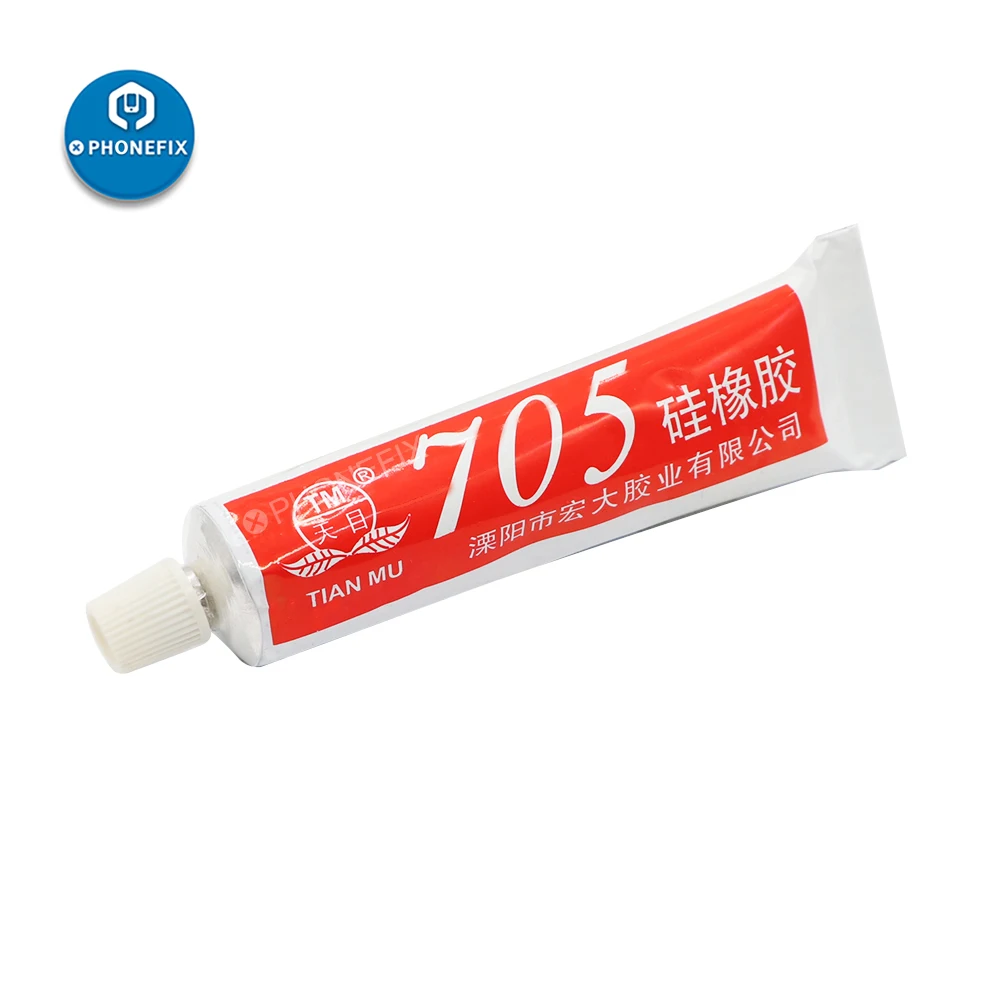 

705 Silicone Rubber High Temperature Sealing Glue Waterproof Insulating Electronic Sealant Adhesive Glue Glass Metal Fixed