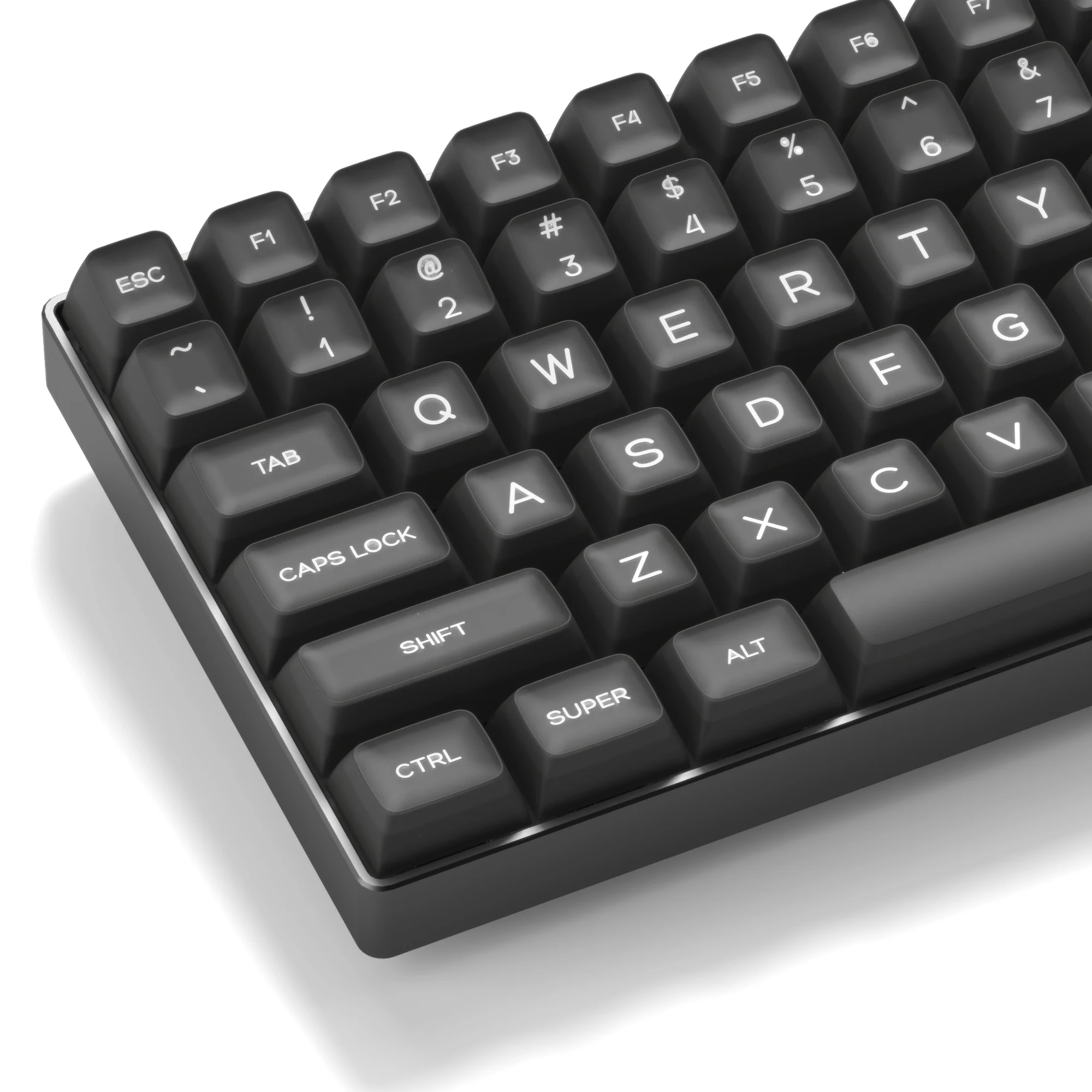 ゲーマー用にカスタマイズされた半透明のキーキャップ,pbt,ダブル