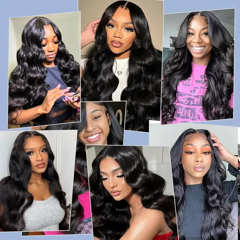 250% Body Wave Bundles Human Hair Brazilian Weaving Natural Black 1 3 4 Bundles Deal Virgin Hair 30 Inch Raw Hair Extensions