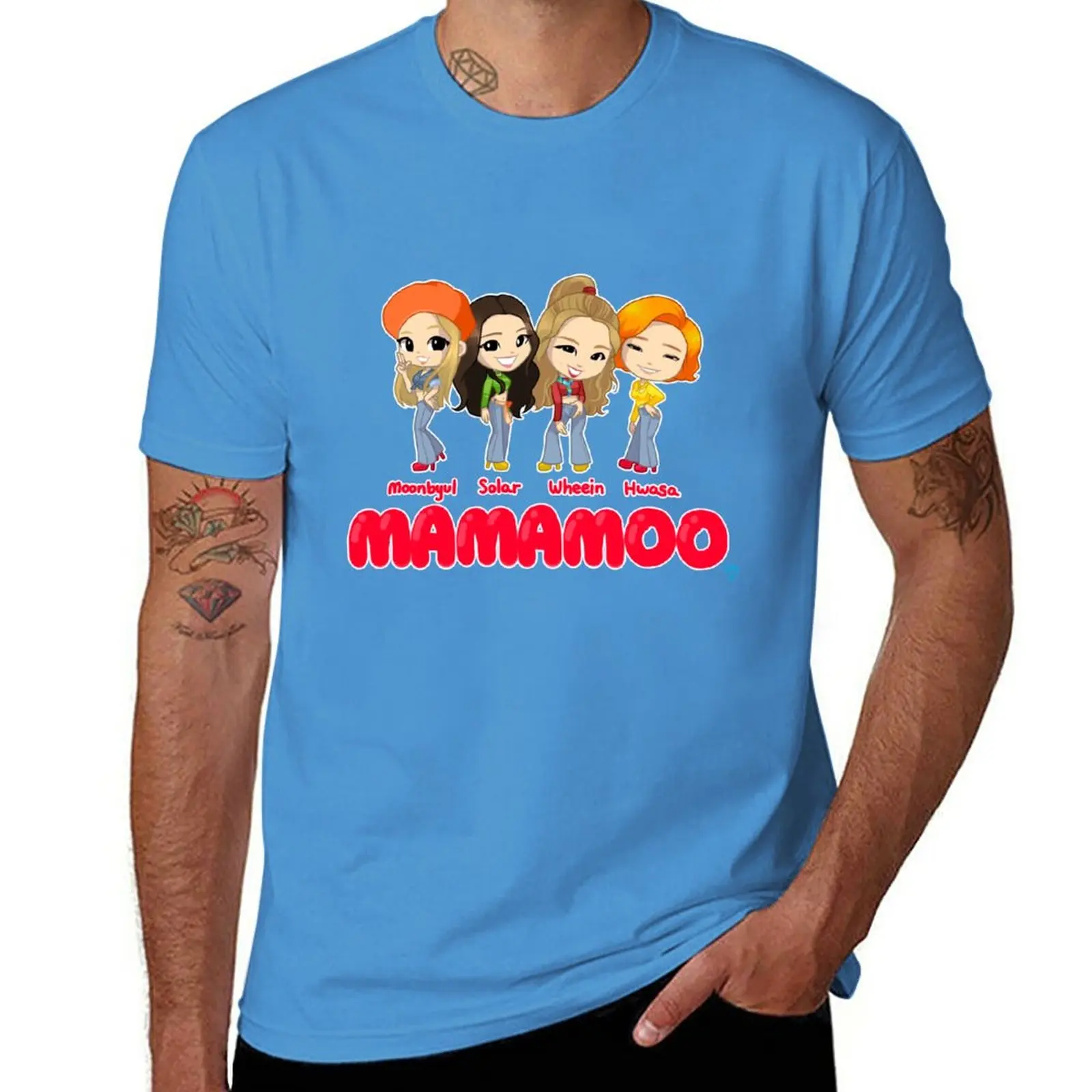 

MAMAMOO - You're The Best T-Shirt summer top Oversized t-shirt men graphic t shirts