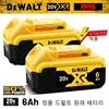 👍 Original 20V 6.0Ah MAX Battery Power Tool Replacement For DeWalt DCB184 DCB181 DCB182 DCB200 20V 5A 6A 18Volt 20v Battery.