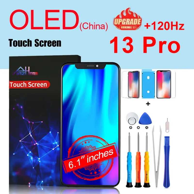 PINZHENG High Quality Screen INCELL LCD OLED For iPhone 14 Pro 15 Plus 13 Pro Max Display For iPhone Replacement With Tools - Image 26