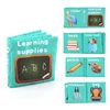 0-12 Months Baby English Palm Three-dimensional Cloth Book Newborn Soft Book Early Childhood Education Baby Cloth Book 6