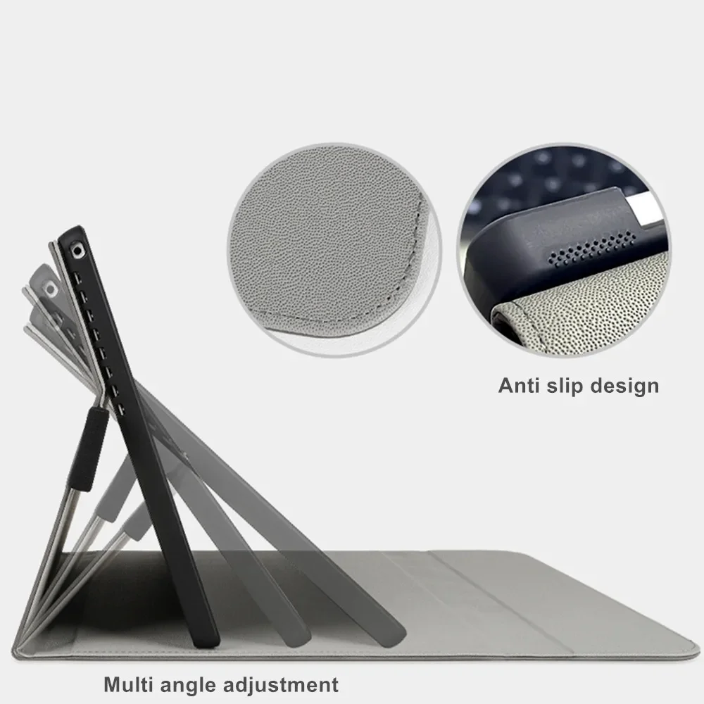 Premium Soft TPU & PU Leather Protective Sleeve Bag