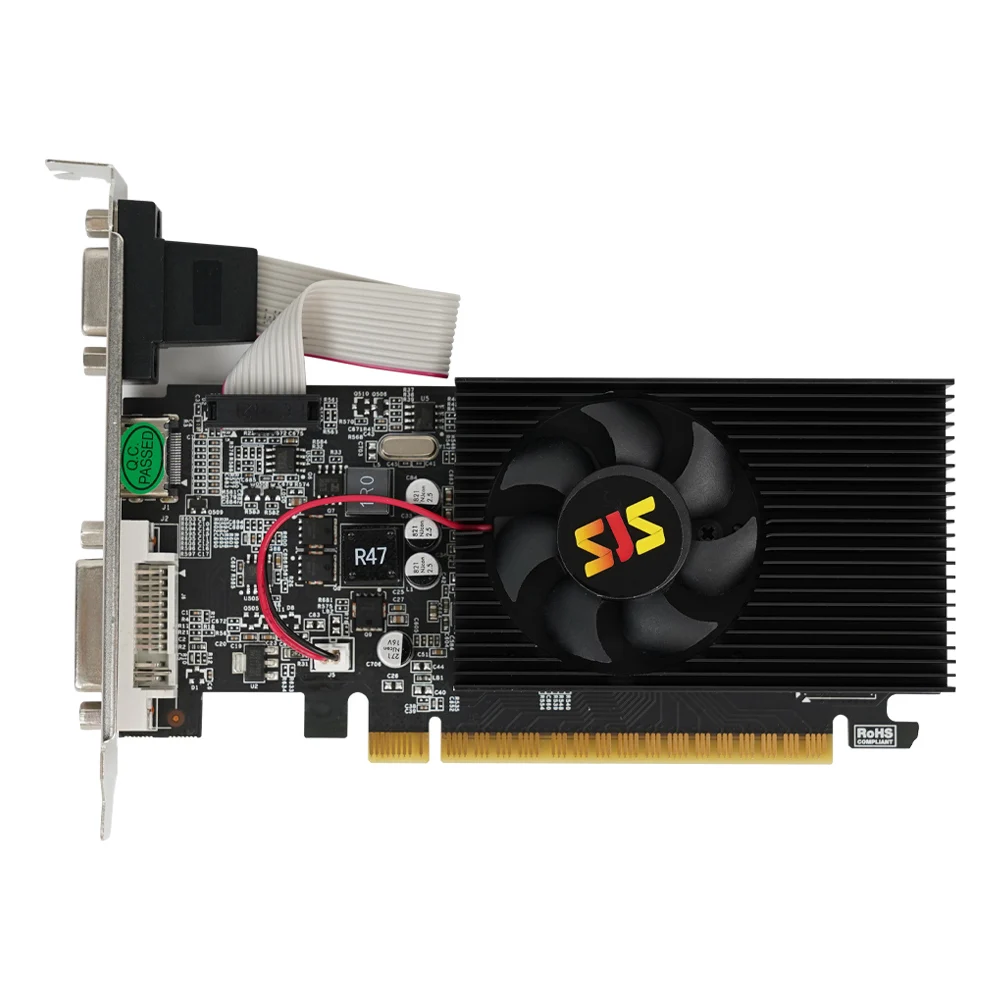 SJS Video Card GeForce GT730 Display Vga Cards 4GB DDR3 128Bit Computer  Graphics Card for NVIDIA Game PC GT 730 4GD3 HDMI DVI