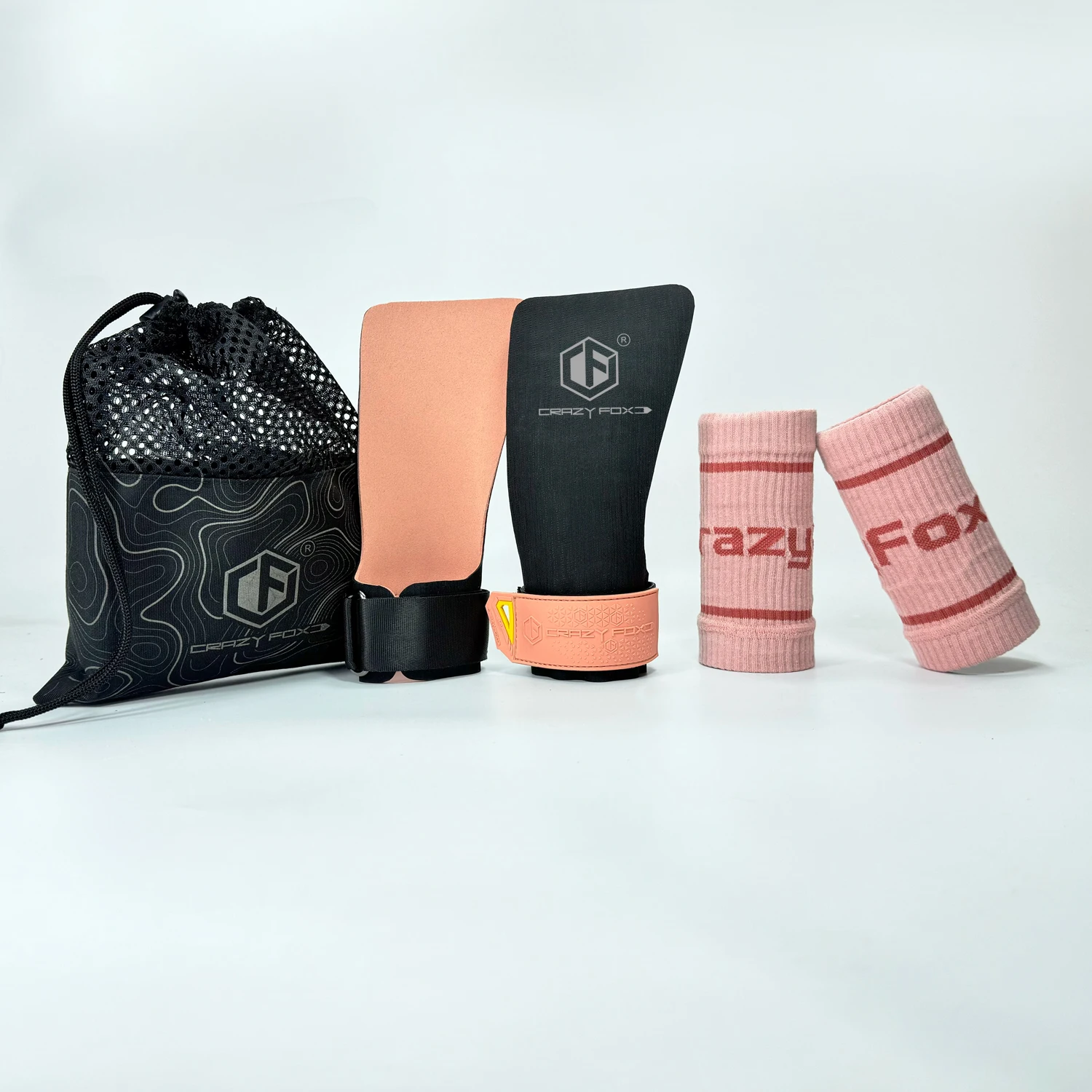 Crazy fox The Big Tree series uses the latest anti friction materials, providing a stronger grip and a pull up palm guard set